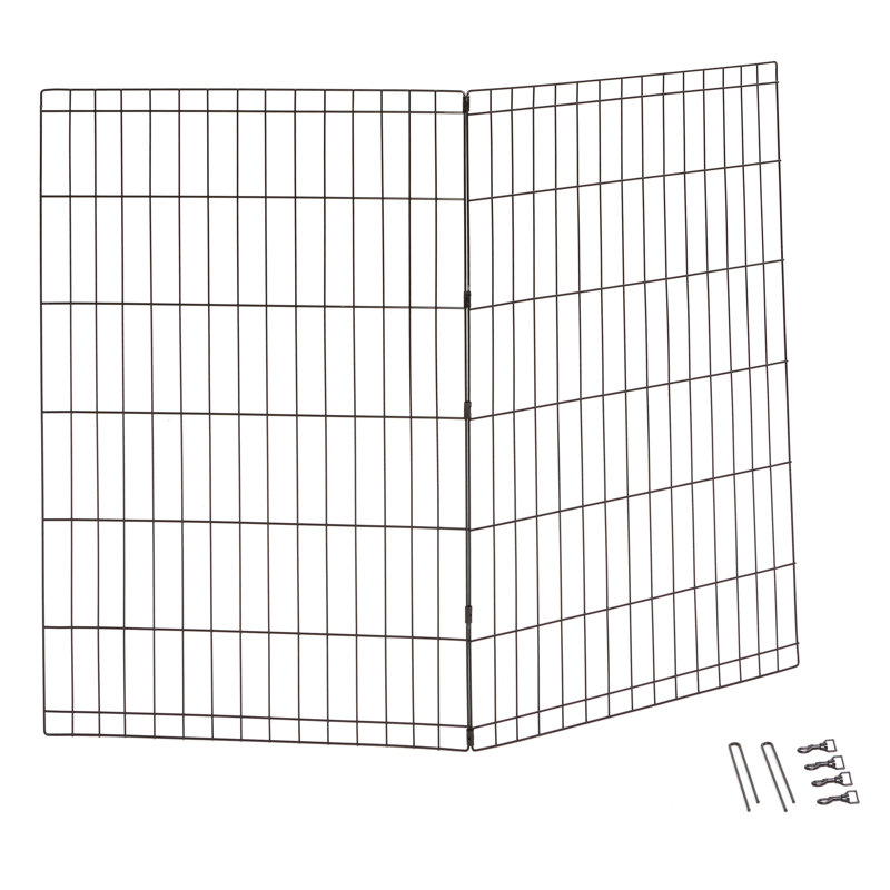 Pannel Extension Pet Gate, 0.40" H x 24.02" W x 35.91" D