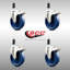 Ensemble de 4 roulettes extensibles en poly-92142977