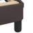 Bed Frame without Mattress Hvar Dark Brown 90x200 cm Fabric-2070905443-2070905433