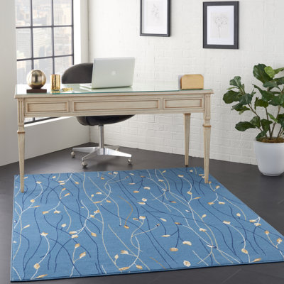 Floral Area Rug