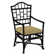 Chaise avec accoudoirs Chippendale