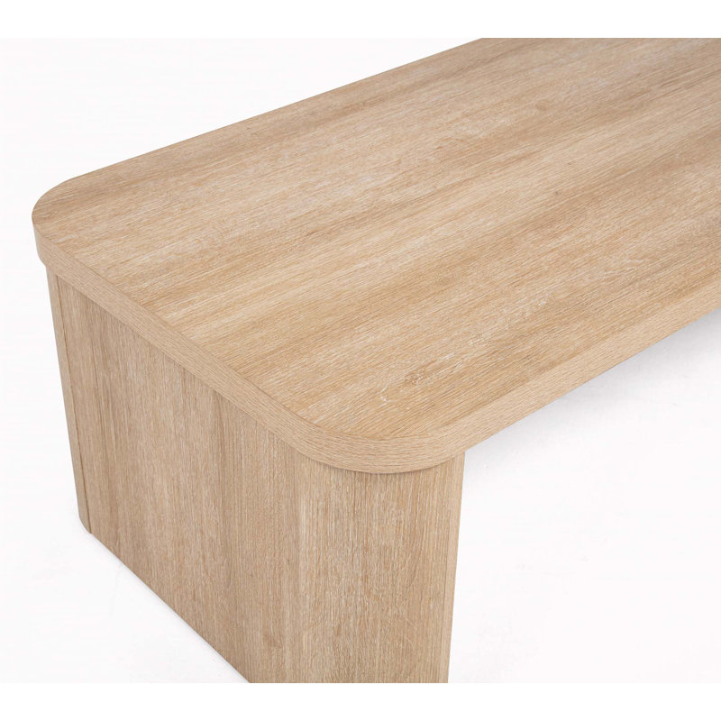 Ensemble de tables basses 3 pièces avec roulettes cachées 3 pièces
