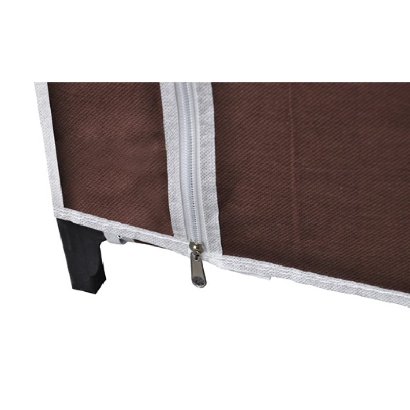 Cargan 110cm Portable Wardrobe, Brown
