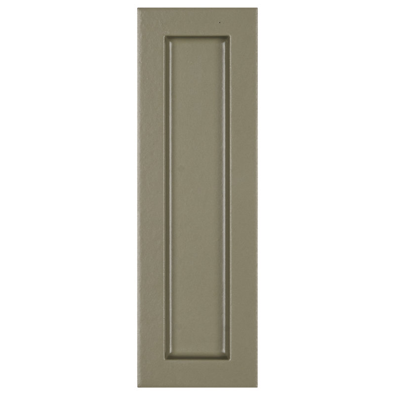 Arlo 3X11 3D Matte Ceramic Wall Tile, Green