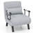 Daveah Single 25.5'' Upholstered Futon Chair-2100073152
