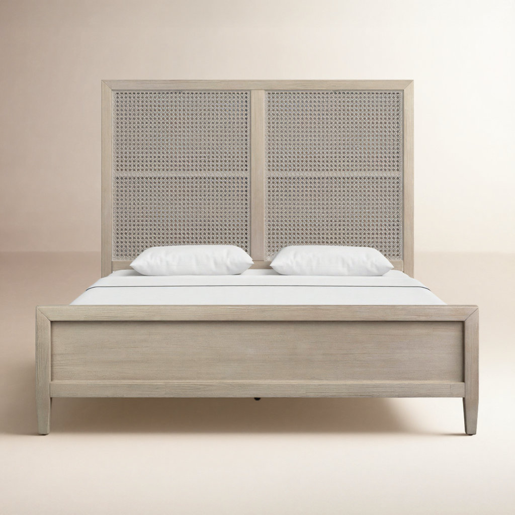 Lugano Cane Bed, King