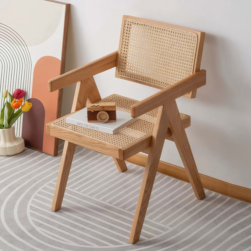 Ensemble de 2 chaises de salle à manger modernes Mid-Century