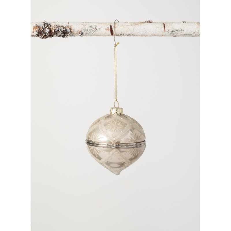 Ornement boule en verre Summerdale Cloche