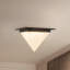 Mineral 11-in Brass Flush Mount-66689121-66689126