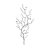 Brown Metal Bird Home Wall Decor