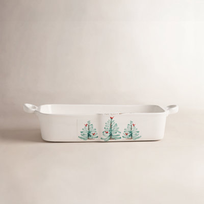Lastra Rectangular Stoneware Baker