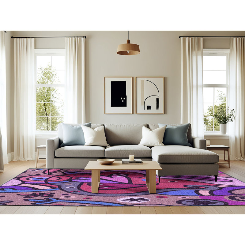 Indoor Rug, Rectangle 6' x 9'