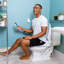 Elongated Toilet Seat Bidet