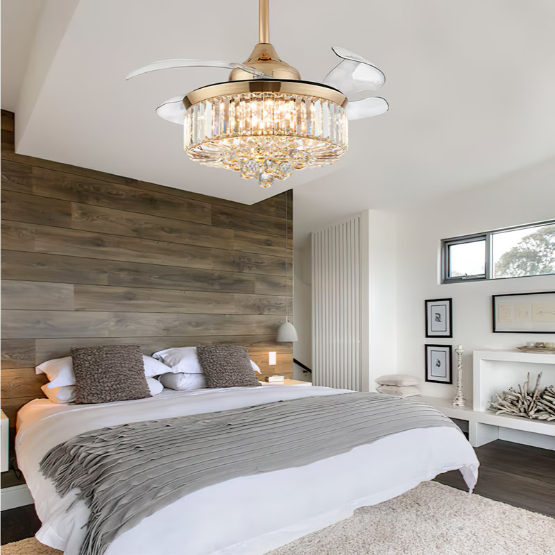 Lustre en cristal 42 po