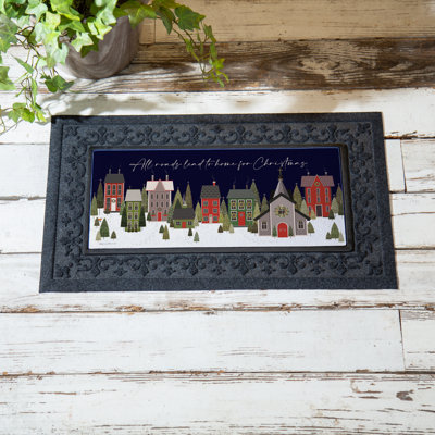 Tapis de Noël Christmas Town Sassafras