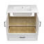 Ensemble de meuble-lavabo autoportant classique en bois massif avec lavabo 36 po-99820187