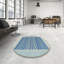 Tapis abstrait gris / bleu ciel-691414656