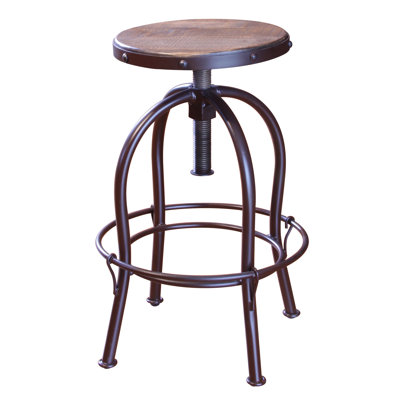 Tabouret de bar rotatif à hauteur ajustable Dodge