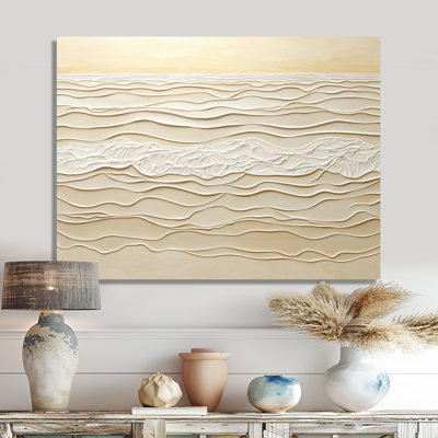 Seaside Dawn II - Coastal Metal Wall Art, Nautical Metal Print