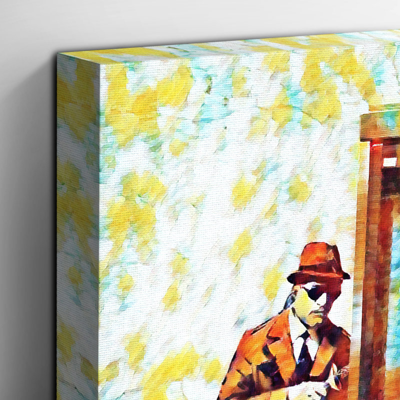 Banksy - Wrapped Canvas Print, 35cm H x 50cm W