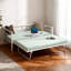 Daybed With Charging Station And LED Lights,Heavy Duty Metal Day Daybed With Pop Up Trundle, No Box Spring Needed-110431118-121846899
