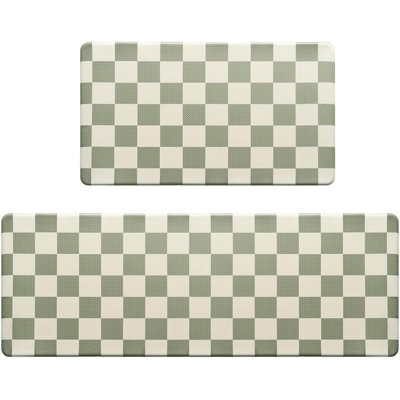 Anti-Fatigue, Waterproof Non-Slip Kitchen Mats 2pc
