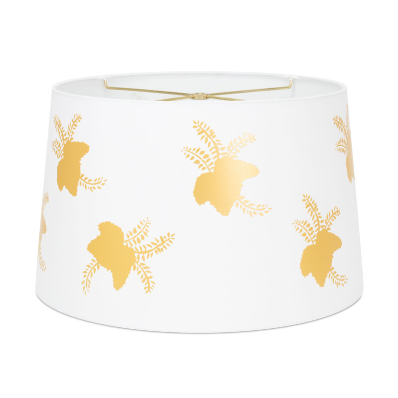 Empire Lamp Shade, White