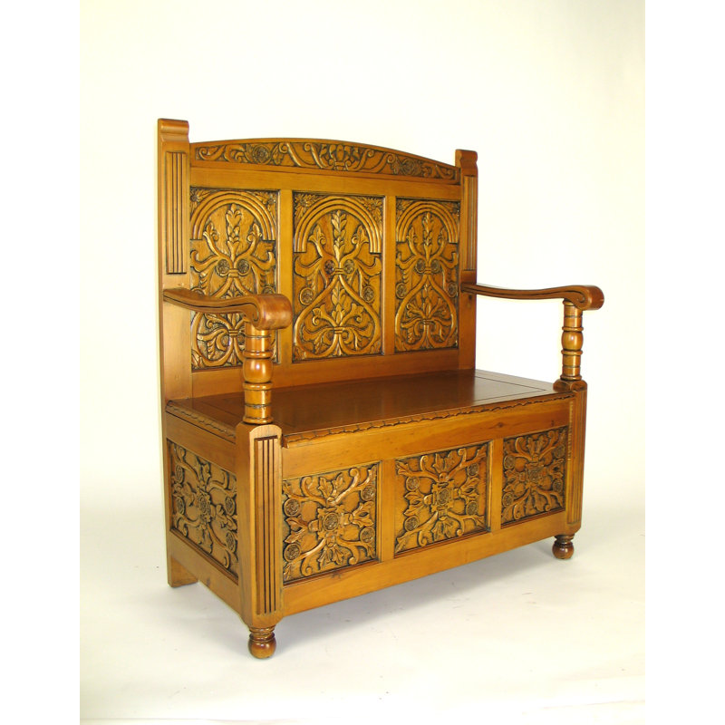 Acuff Solid Wood Storage Bench
