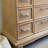 Minimalist Solid Wood Carved Sideboard