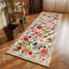 Tapis de couloir Boho Vintage Floral Medallion