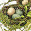 Faux Robin's nest decor