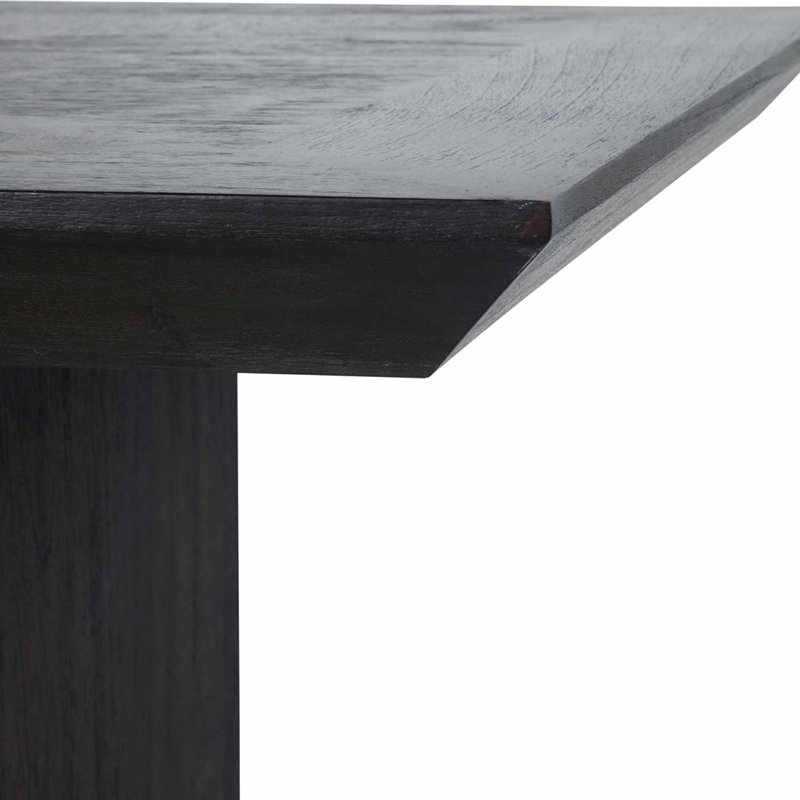Cerused Ash Rectangular Mindi Wood Dining Table