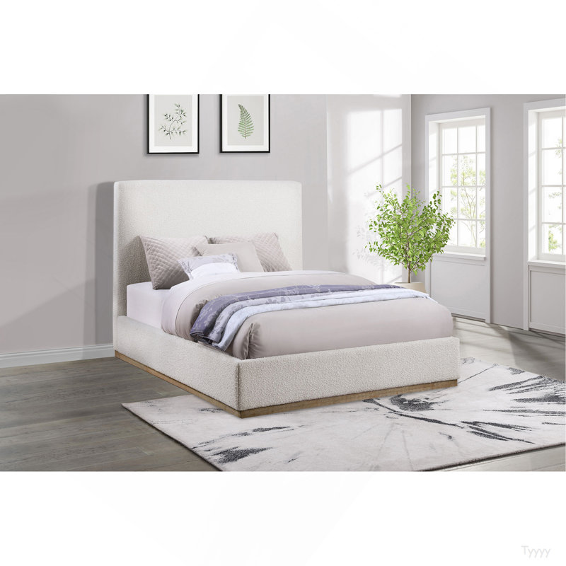 Othello Cream Platform Bed