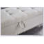 Repose-pieds rembourré polyvalent avec rangement pour l'organisation de l'entrée de la chambre à coucher et le soutien des sièges confortable
