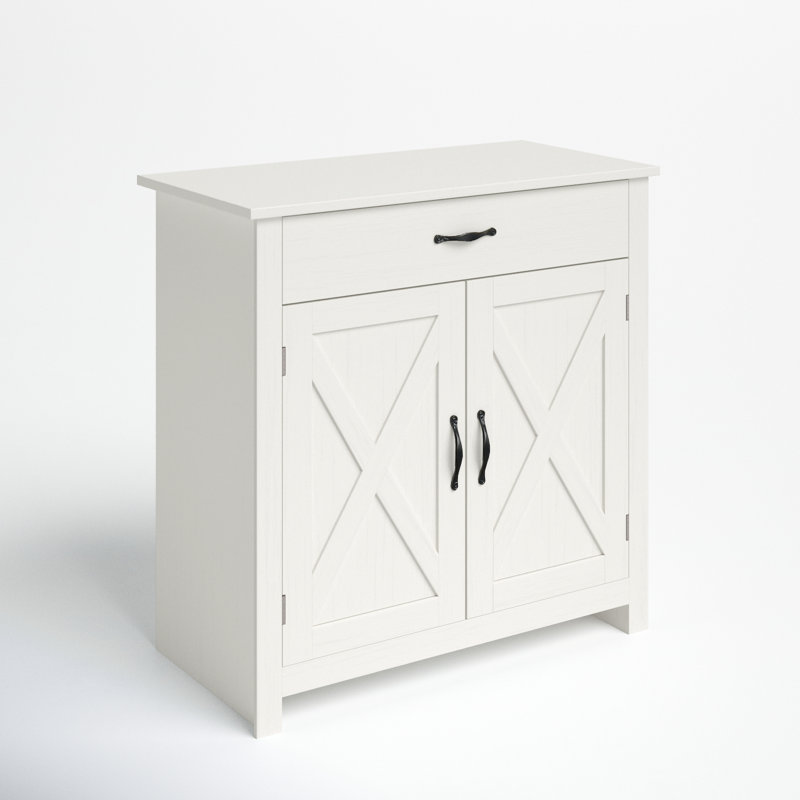 Buffet 31,5 po Cloquet, Blanc antique