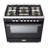 Verona Ultima Series 36 Inch Single Oven Dual Fuel Range with 5 Sealed Burners (Natural Gas, Matte Black)-100847378