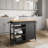 Domenique Solid Wood Top Kitchen Cart-882127542