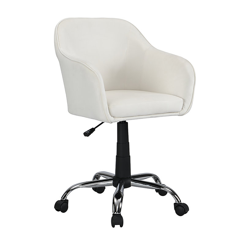 Chaise de bureau réglable Zane - Crème, Crème, crème