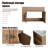 Colnbrook 30" Wall Mounted Single Bathroom Vanity Set With White Ceramic Top-520808162