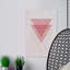 Triangle Inverses 1 Piece Wrapped Canvas Painting-1798550406