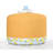 Stylish Pouffe Ottoman, 21.7 in Height x 21.3 in Diameter | 50% Cotton / 50% Linen, 35 DNS Orthopedic Sponge, Thickness: 2.4 in | Perfect for Modern Living Rooms & Bedrooms, Comfortable & Versatile Design