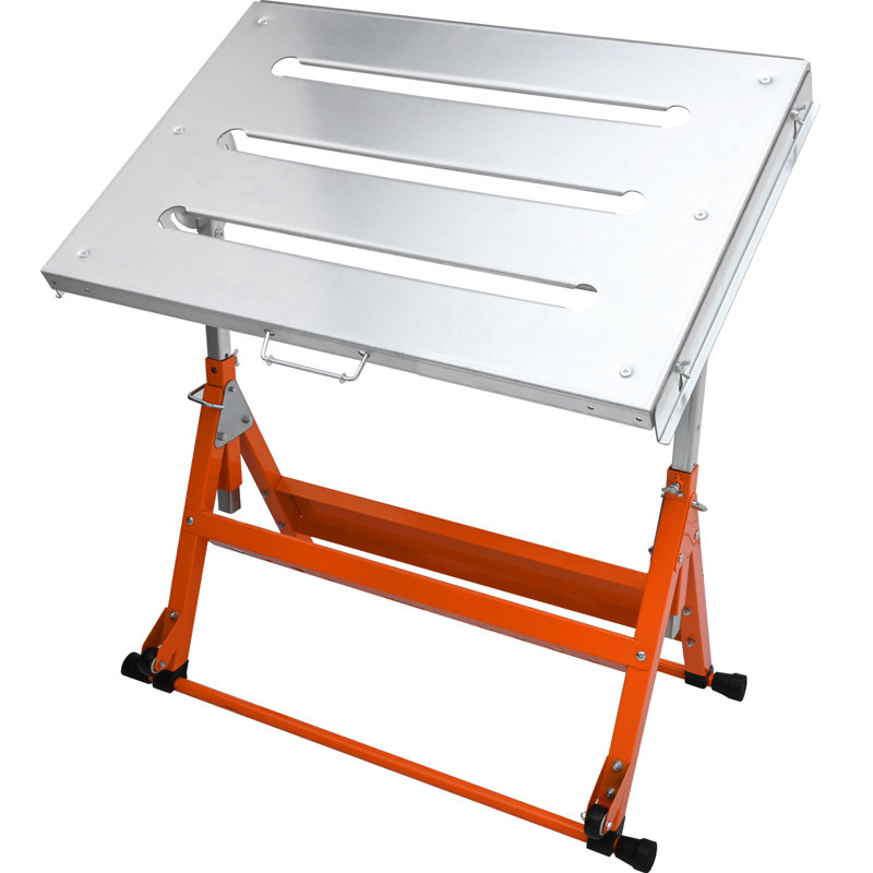 30.3'' W Height-Adjustable Workbench with Wheels