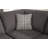 Upholstered U-Shaped Sectional Reversible