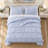 Greenland Home Fashions Helena Ruffle Blue 3-Piece King Size Quilt Set 105x95 + 20x36 (2)-894790861