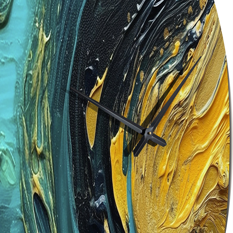 Metal Wall Clock, Extra Large