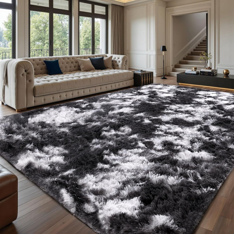 Area Rugs Living Room, Large Area Rug Shag Shaggy Carpet Soft Plush Furry Bedside Rugs,  Area Rugs for Bedroom Kids Girls Boys Home Decor Anti Slip
