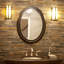 Miroir décoratif biseauté traditionnel Cardale-1363730931