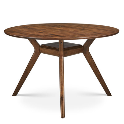 Round Solid Wood Dining Table
