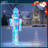 4FT Large Light-Up Giant Nutcracker Christmas Decor, Prismatic Iridescent Nutcracker Outdoor Soldier with 110 LED Pre-lit Lights, Plug-in Outdoor Nutcracker Decorations for Yard, Porch, Garden