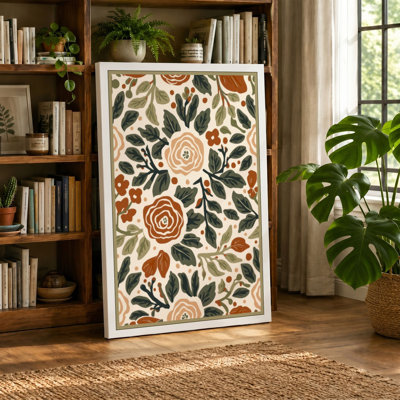 Rhythms Botanical - Wrapped Canvas